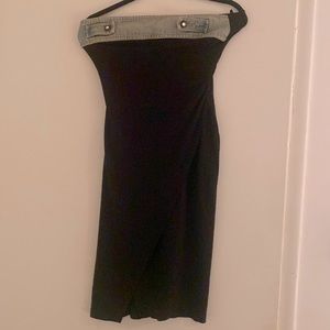 KOOKAI Black with denim trim on top size small dress